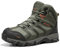 NORTIV 8 Herren-Wanderstiefel, wasserdichte Outdoor-Trekkingstiefel,Size 46W,Armee Grün,160448_M-W