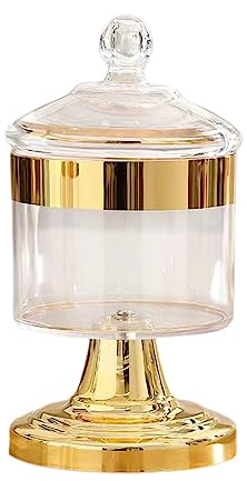 Duiaynke Tarro de frutas secas, lata de almacenamiento de caramelos, recipientes de alimentos de buen sellado, para almacenar frutos secos, aperitivos, cereales, cereales, té, especias (L)