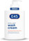 E45 Lait de douche 250ml - Crème dermatologique lavante émolliente sans savon - Crème de douche douce pour nettoyer et soulager les peaux sèches, démangeaisons et irritations, à risque d'eczéma