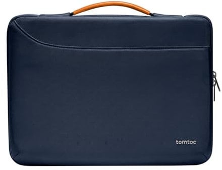 tomtoc 360 Protective Laptop Case for 15-inch New MacBook Air M4/A3241 M3/A3114 M2/A2941 2025-2023, 15 Inch Surface Laptop 7/6/5/4/3, 15-inch MacBook Pro A1990 A1707, Water-Resistant Sleeve Bag