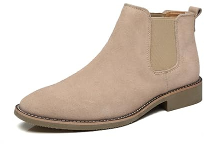 MlYJmer Stivale da Uomo Casual Chelsea Boot Chukka Stivaletti