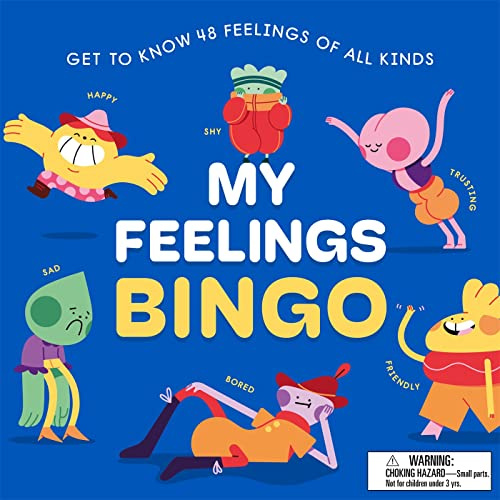 Laurence King My Feelings Bingo: Get To Know 48 Feelings of All Kinds