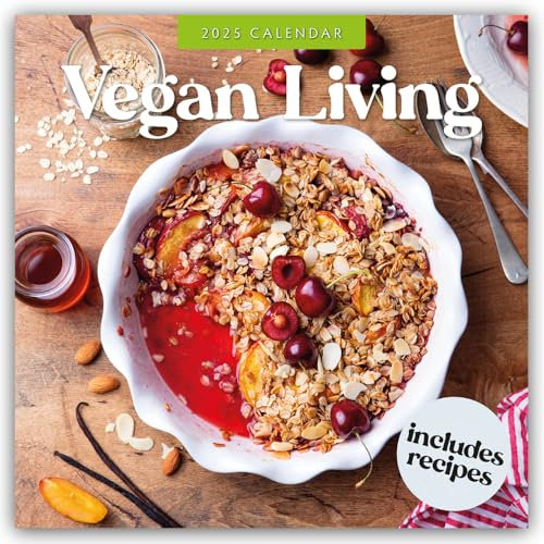 Vegan Living – Vegan Leben 2025 – 16-Monatskalender: Original Red Robin Publishing Ltd-Kalender [Mehrsprachig] [Kalender] (Wall-Kalender)
