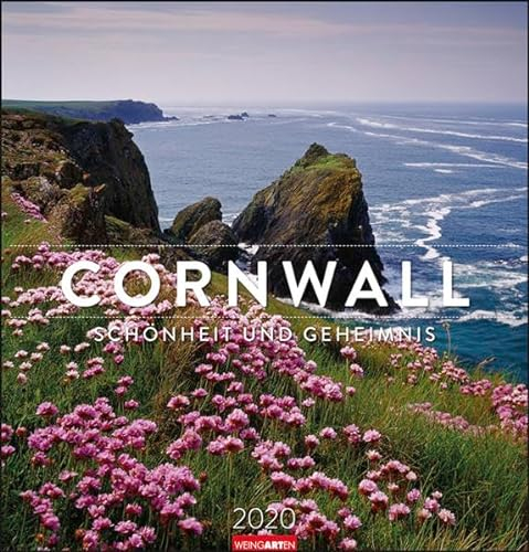 Cornwall: Schönheit und Geheimnis. Wandkalender 2020. Monatskalendarium. Spiralbindung. Format 46 x 48 cm