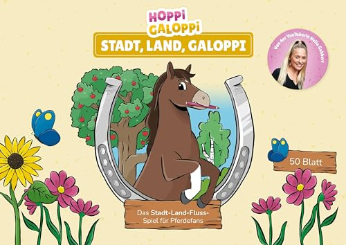 HOPPi GALOPPi: Stadt, Land, Galoppi: Stadt, Land, Fluss Block im A4-Format von Hella Gabbert