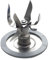 Oster 004980-050-000 - Cuchilla 6 puntas con anillo de sellado (picador de hielo)