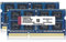DDR3 / DDR3L 8GB Kit (4GBx2) Laptop RAM 1600MHz PC3-12800 / PC3L-12800 SODIMM Non-ECC Unbuffered 1.35V / 1.5V 2Rx8 Dual Rank 204 Pin CL11 PC Computer Memory Upgrade Module Arbeitsspeicher Kit (Blau)