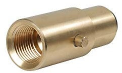 Lampa 67140 Raccord GPL BAIONetta Laiton M12 73 mm