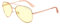 Gunnar Gaming- und Computerbrille - Maverick, Rose Gold, Amber Linsen - Blaulichtfilter Brille, Premium Blaufilter, UV-Schutz,