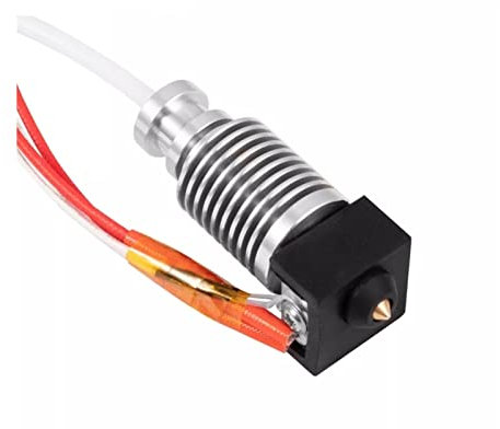 3D Printer Extruder Hotend Kits 1.75mm Extruder 0.4mm Nozzle Aluminum Heat Block Hotend Kit Include Heatsink and Fan Shroud ZRONG