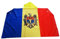 AZ FLAG Drapeau Moldavie 150x90 cm - Cape Drapeau Moldave 100% Polyester Avec Manches Intégrées - Body Flag 80g