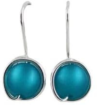 Ohrringe BELLA Polaris versilbert (Türkis)