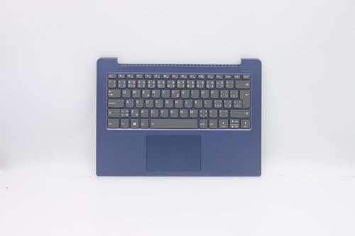 Lenovo Upper Case ASM 3N 81F4 Liquid Blue NFP W/KB BL, W125671234 (Blue NFP W/KB BL Czech-Slovakian)