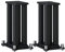 Metal Floor Speaker Stands-1 Pair Surround Sound Home Theater Box Shelf Heavy Duty Bookshelf Speaker Stands For Home Theater (Color : Black, Size : 600mm/23.6inch)