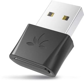 Avantree DG80-Gaming - Adaptateur Dongle USB Bluetooth 5.3 pour PS5 et Consoles de Jeu, avec aptX-Adaptive et Faible Latence, Clé émetteur Audio sans Fil pour Bluetooth Casques et Écouteurs