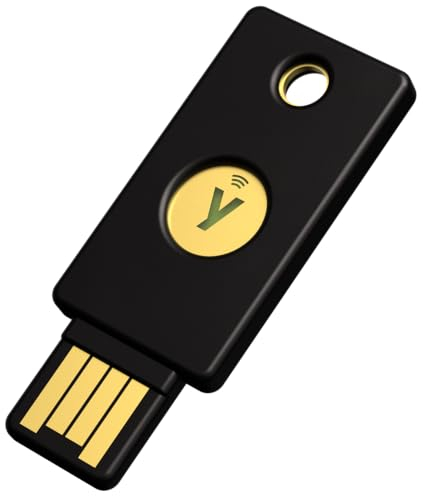Yubico Yubikey 5 NFC FIPS 140-2 validiert, Multi-Protokoll – FIDO2/WebAuthn, FIDO U2F, Yubico OTP, Oath-TOTP, Oath-HOTP, Smartcard (PIV) und OpenPGP