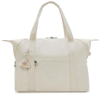 Kipling Damen Art Medium 2 Tote Bag Leichte Große Weekender Travel Handtasche, Versteck Beige, 23''L x 12.75''H x 7.5''D, Kipling Damen Art M 2 Tote Bag
