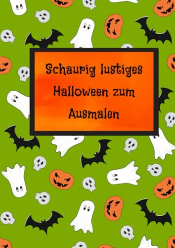 Schaurig lustiges Halloween zum Ausmalen: DE
