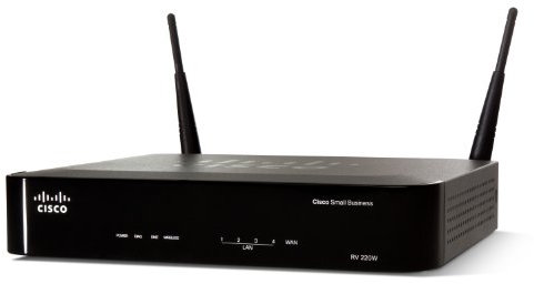 Cisco Small Business RV 220W Wireless-N Network Security Firewall Routeur sans fil commutateur 4 ports Gigabit Ethernet 802.11 a/b/g/n Ordinateur de bureau