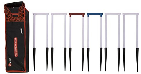 Krockettor Club, 16 mm - Croquet Tore aus Stahl - Designed in England - Offizielle Grosse - Mit Trage Tasche - Perfekt und Profi