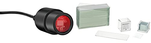 Bresser Full HD (1080p) USB 2.0 Mikroskop Teleskop Kamera & Mikroskop Objektträger/Deckgläser (50x/100x)