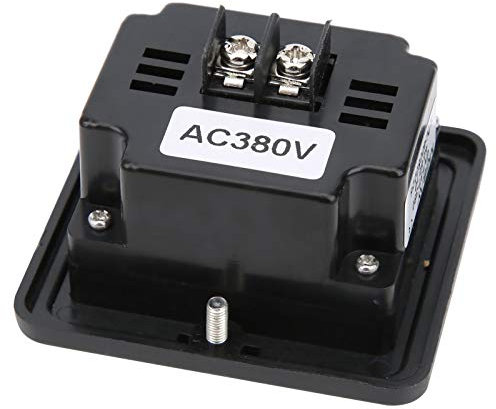 Voltmetro digitale CA 220 V / 380 V, frequenzimetro, misuratore di tensione per montaggio a pannello CA, timer generatore per uso industriale(AC 380V)