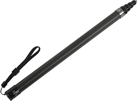 ciciglow Perche D'extension de Microphone à 9 Sections, Perche Portable Portable avec Interface à Vis 1/4, Perche Micro Perche pour Filmer 45,5 Cm / 17,9 Pouces