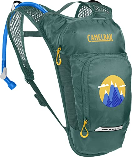 Camelbak Mini M.U.L.E. Kinderrucksack Trinkrucksack Grün/ Berge