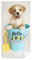 Carbotex Hunde Welpen Strandtuch Badetuch Duschtuch Baumwolle 70cm x 140cm (Bunt TNL2140014)