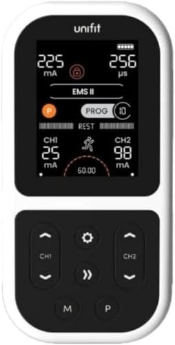 TensCare Unifit TENS, EMS and Massage Device for Pain Relief and Training | TENS, EMS and massage modes support pain relief, muscle training, rehabilitation and post-workout relaxation.