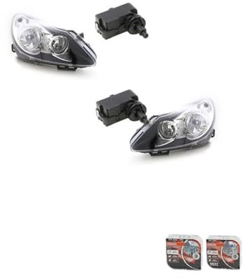 Johns, Scheinwerfer + Nightbreaker passend für Opel Corsa D L R schw./chr.