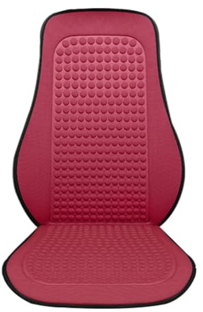 Auto Sitz Auflage für VW Tiguan 2014-2018, Vordersitz Sitzauflage Auto Fahrersitz Bequemer Sitzkissen Sitzpolster Autositzbezüge Sitzmatte,C/Red