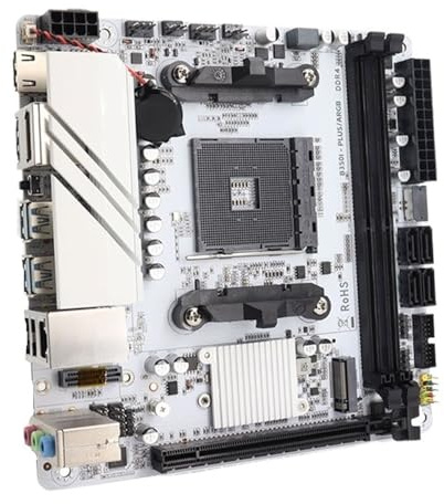 1PCS B350 Chip ITX AM4 DDR4 Scheda madre Desktop Gaming Scheda madre B350I-PLUS ARGB Sata NVME