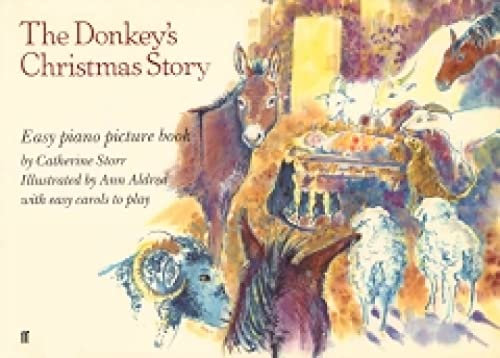 The Donkey's Christmas Story: Easy Piano Picture Book