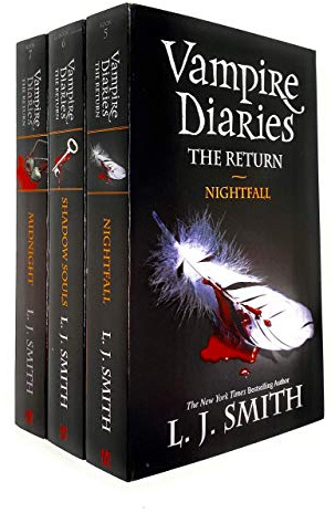 Vampire Diaries The Return Collection 3 Books Set by L. J. Smith (Nightfall, Shadow Souls & Midnight)