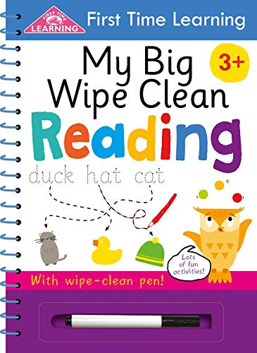 My Big Wipe-Clean Reading (First Time Learning)
