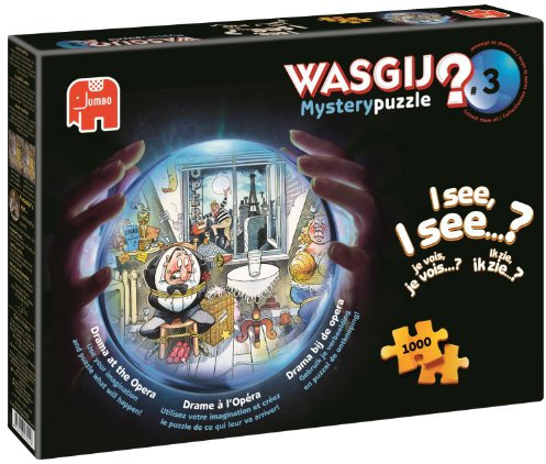Wasgij Mystery 3 - Drama at the Opera Jigsaw Puzzle (1000 pieces)