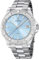 FESTINA Uhr Für Damen F16684/B Outlet Grau Silber 316l Edelstahl case Grau Silber316l Edelstahl Armband, blu