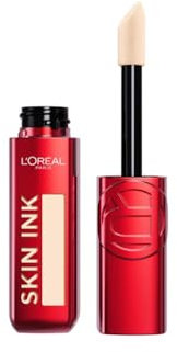 L'Oréal Paris Infallible Skin Ink 2-in-1 Foundation and Concealer Hybrid, 48H Wear, Waterproof, Lightweight, Medium Coverage, Matte Finish, Shade 15 Light Neutral, 15ml