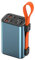 ZYT-DHRUCB Portable Power Bank with LED Light, PD 100W Input/Output, 30000 mAh Large Capacity Battery, for Mobile Phones and Tablets,Blue