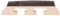 Mtlavishness 6 String Banjo Bridge Premium Ebony Maple Design pour améliorer le son banjo idéal pour les joueurs de banjo et les passionnés à la recherche de l'amélioration du ton