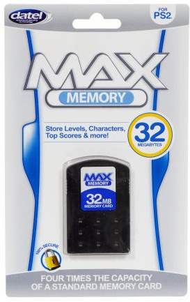 PS2 Max Memory 32 MB Memory Card
