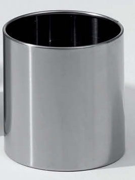 Decor Walther DW 105 Papierkorb - Edelstahl matt
