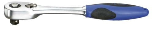 Heytec 50825101680 Cliquet réversible, Bleu/Argent, 1/4 150 mm