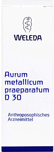 AURUM METALLICUM PRAEPARATUM D 30 Trituration 20 g