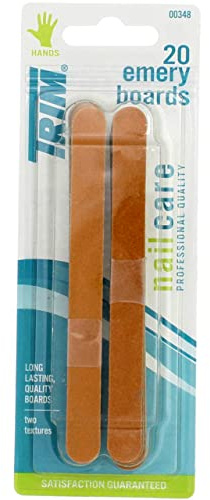 Trim Emery Boards44; 20 Count Pack of 6