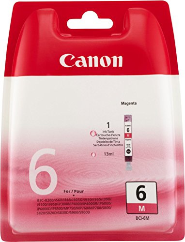 Ink Cartridge Magenta BCI-6M/4707A002 Canon
