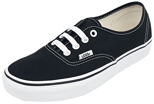Vans Unisex UA Authentic Sneaker, Schwarz Weiß, 44 EU