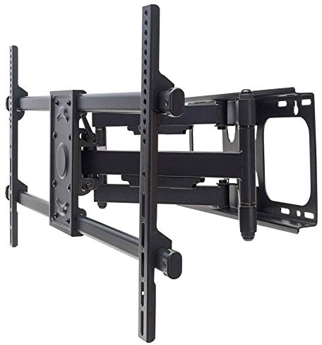 Manhattan 461290 90 Black flat panel wall mount - Flat Panel Wall Mounts (75 kg, 94 cm (37), 2.29 m (90), 200 x 200 mm, 800 x 400 mm, Black)