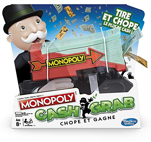 Monopoly Cash & Grab: Krug und Gewinne, französische Version